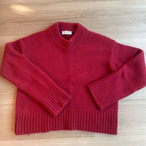 Everlane, merino wool sweater.
